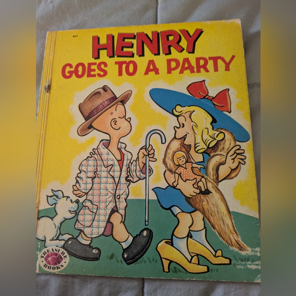 1955 Henry Goes to a Party Book